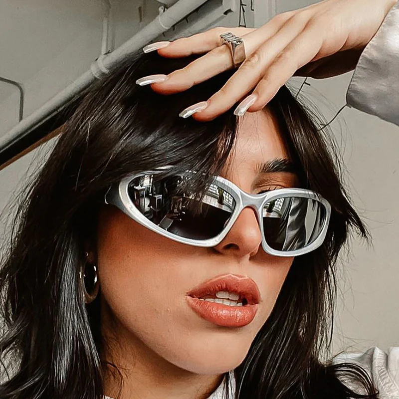 Casual Daily Solid Patchwork Sunglasses - Panekey