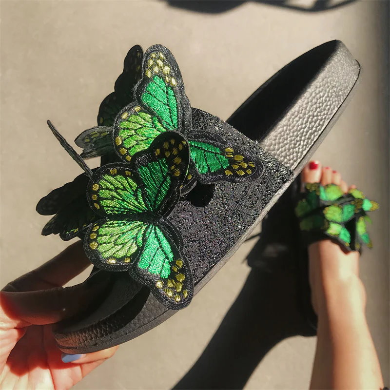 Casual Daily Patchwork Butterfly Round Comfortable Out Door Shoes - Panekey