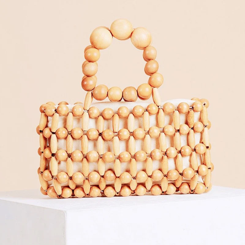 Casual Daily Solid Patchwork Weave Bags (Subject To The Actual Object) - Panekey