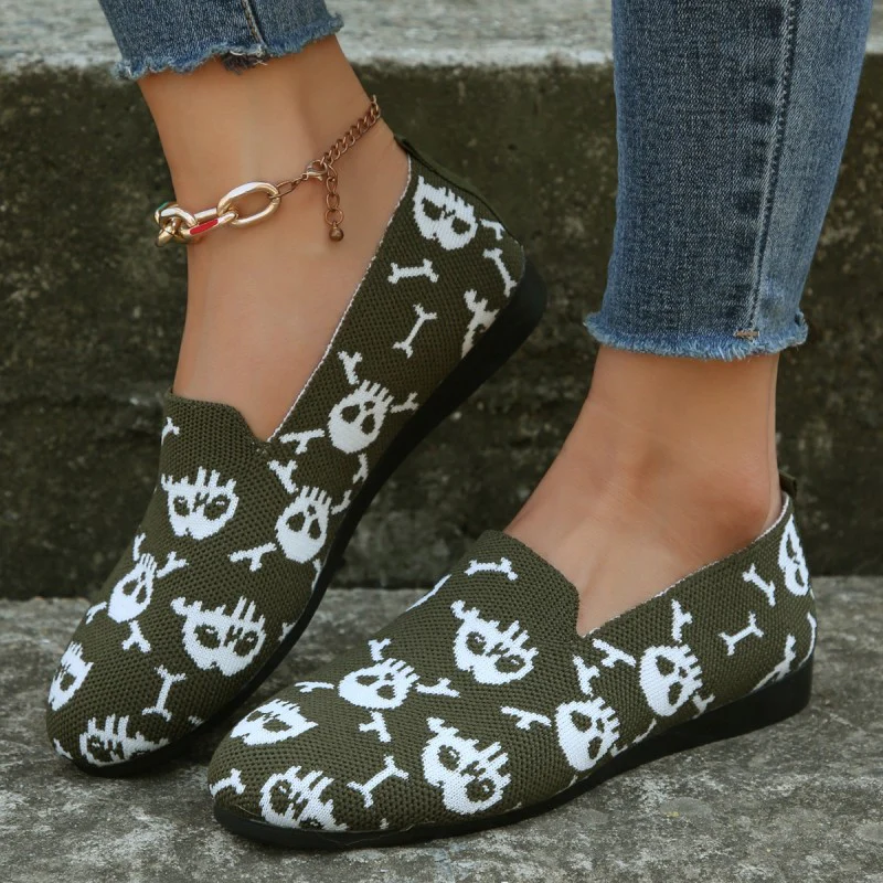 Casual Patchwork Round Comfortable Shoes - Panekey