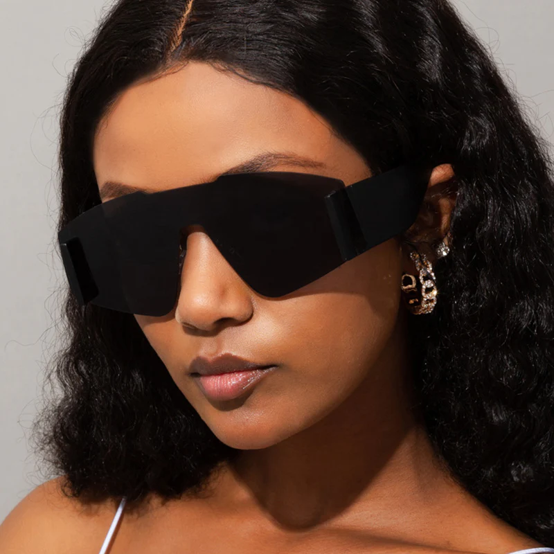 Casual Daily Solid Patchwork Sunglasses - Panekey