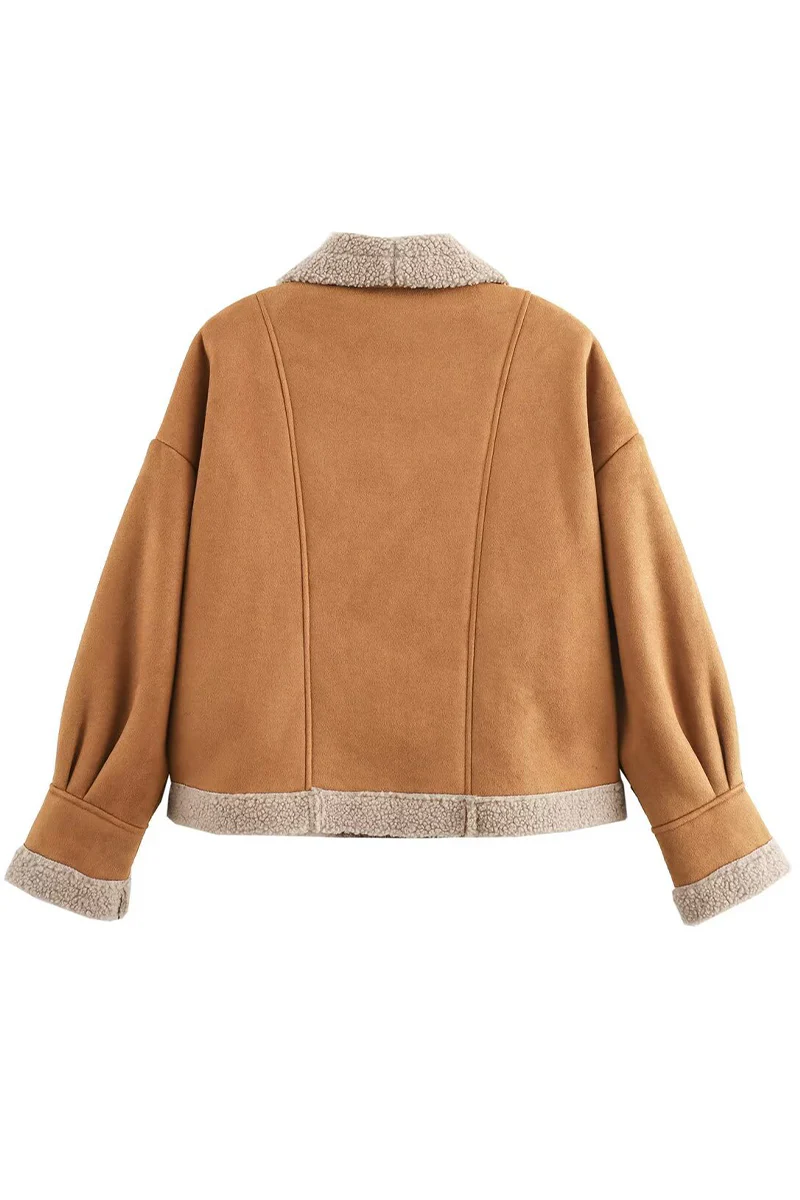 Casual Daily Pocket Buttons Turndown Collar Outerwear - Panekey