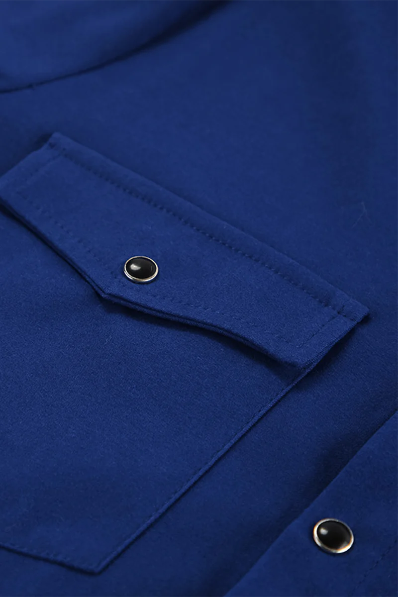 Casual Daily Buttons Turndown Collar Blouses - Panekey