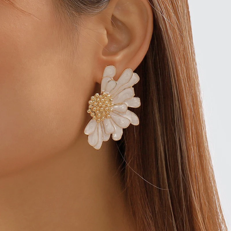 Casual Geometric Patchwork Earrings - Panekey