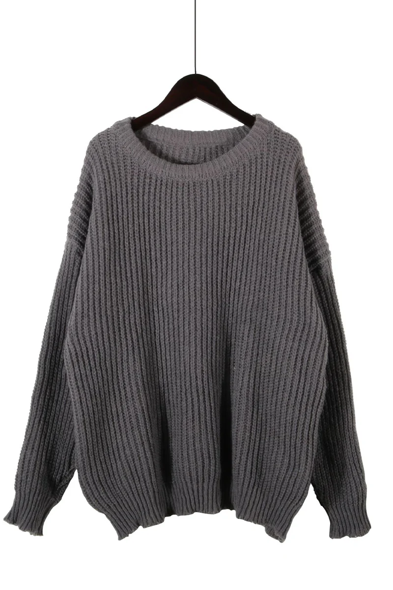 Casual Daily Weave O Neck Sweaters(7 Colors) - Panekey