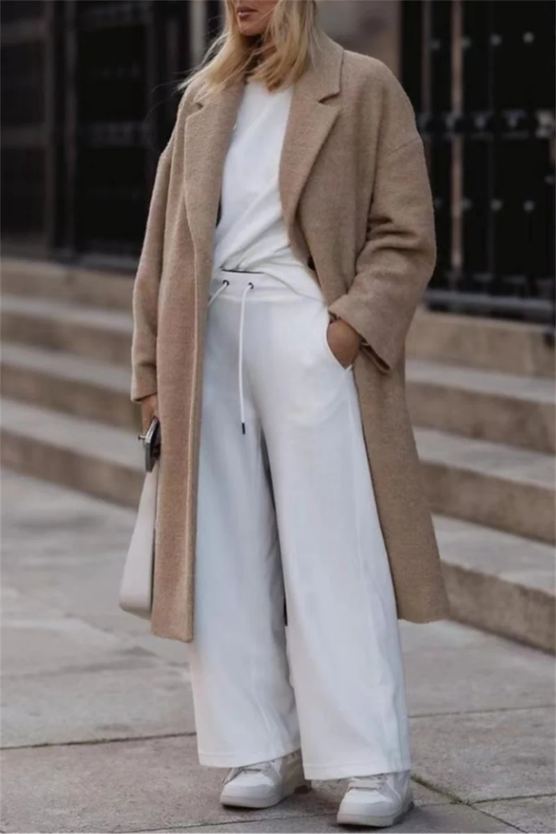 Casual Buttons Turndown Collar Outerwear(4 Colors) - Panekey