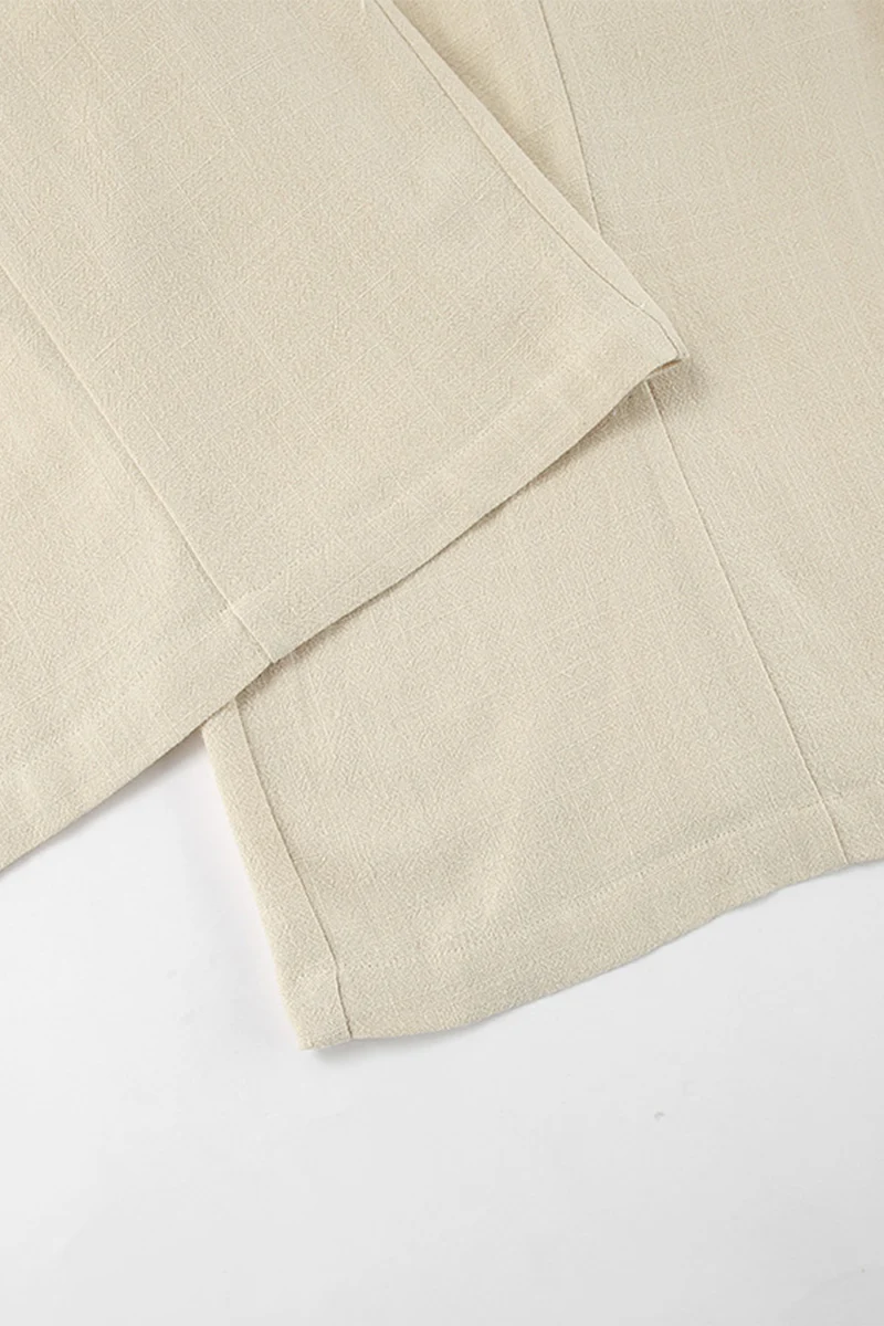 Casual Draw String V Neck Loose Jumpsuits - Panekey