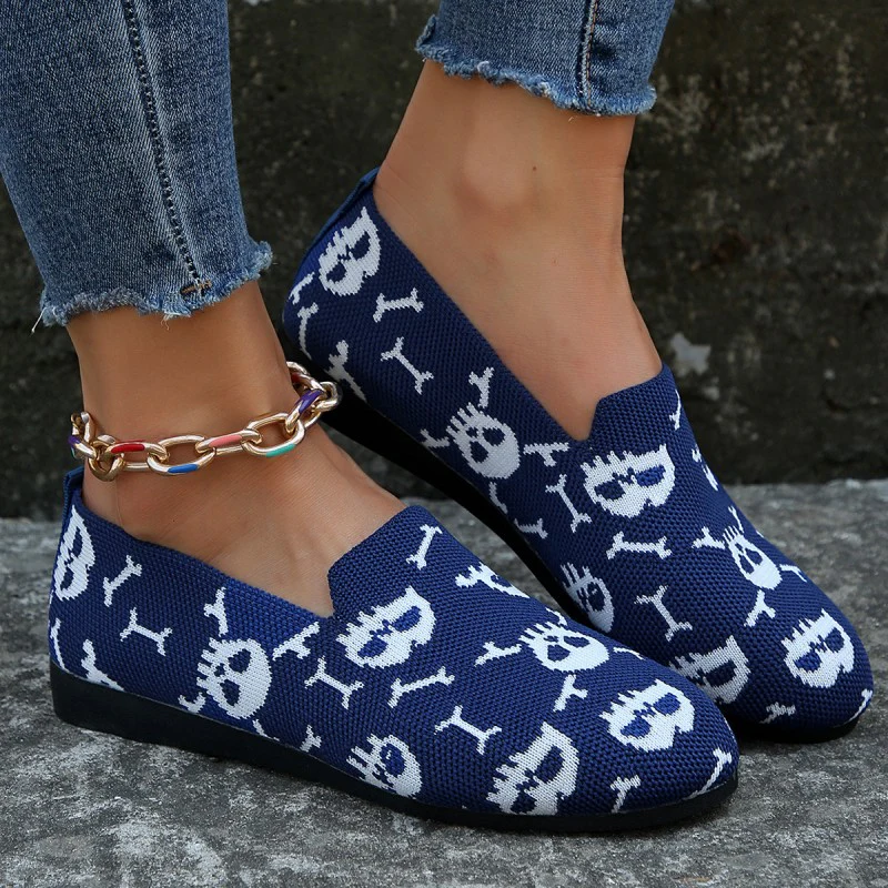 Casual Patchwork Round Comfortable Shoes - Panekey