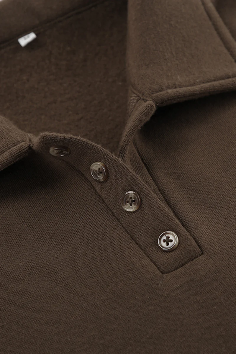 Casual Daily Fluffy Turndown Collar Long Sleeve Two Pieces - Panekey