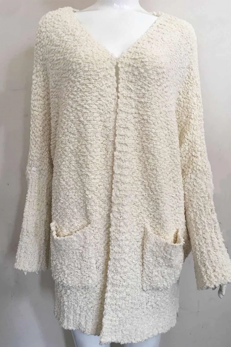 Casual Daily Solid Doll Sleeve Cardigan(6 Colors) - Panekey