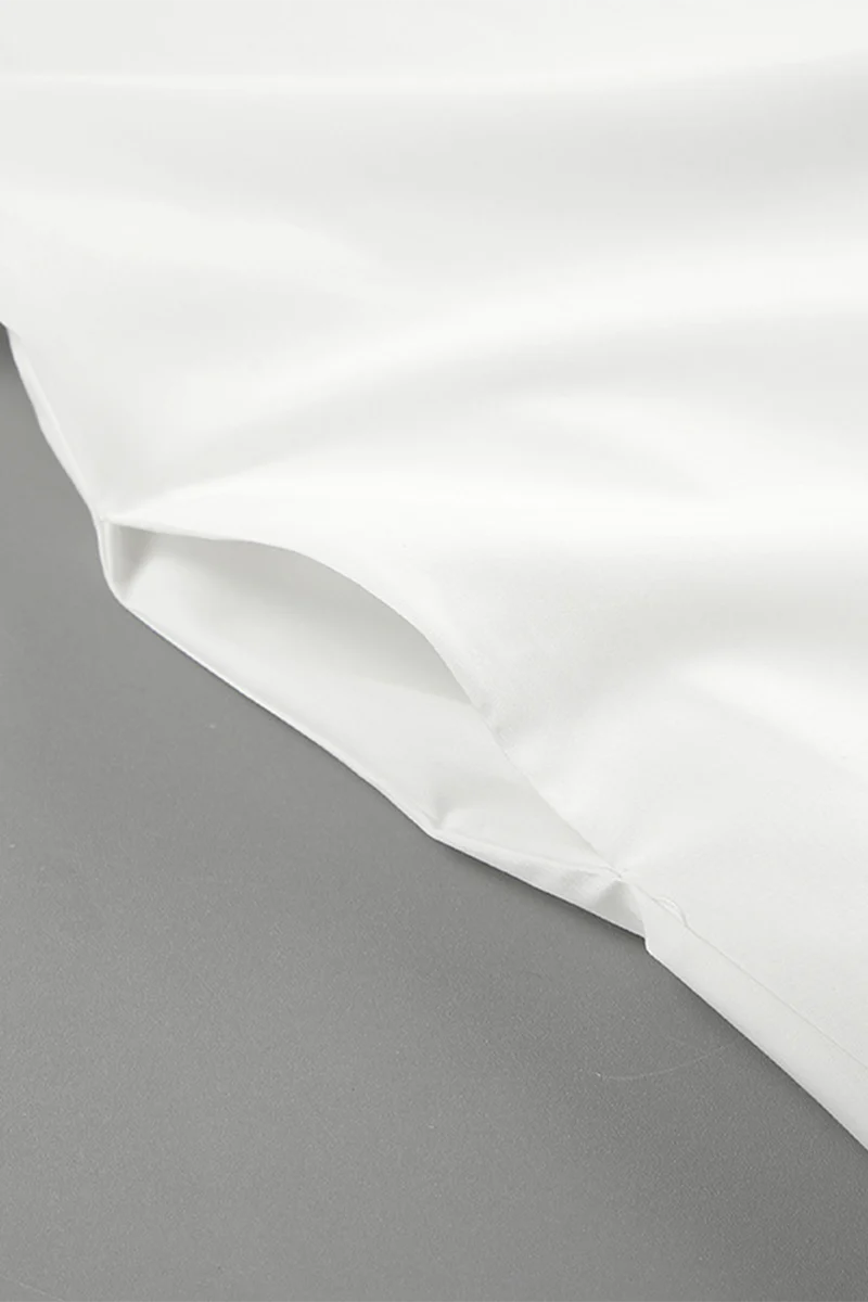 Casual Lace Up Buttons Turndown Collar Shirt Dresses - Panekey