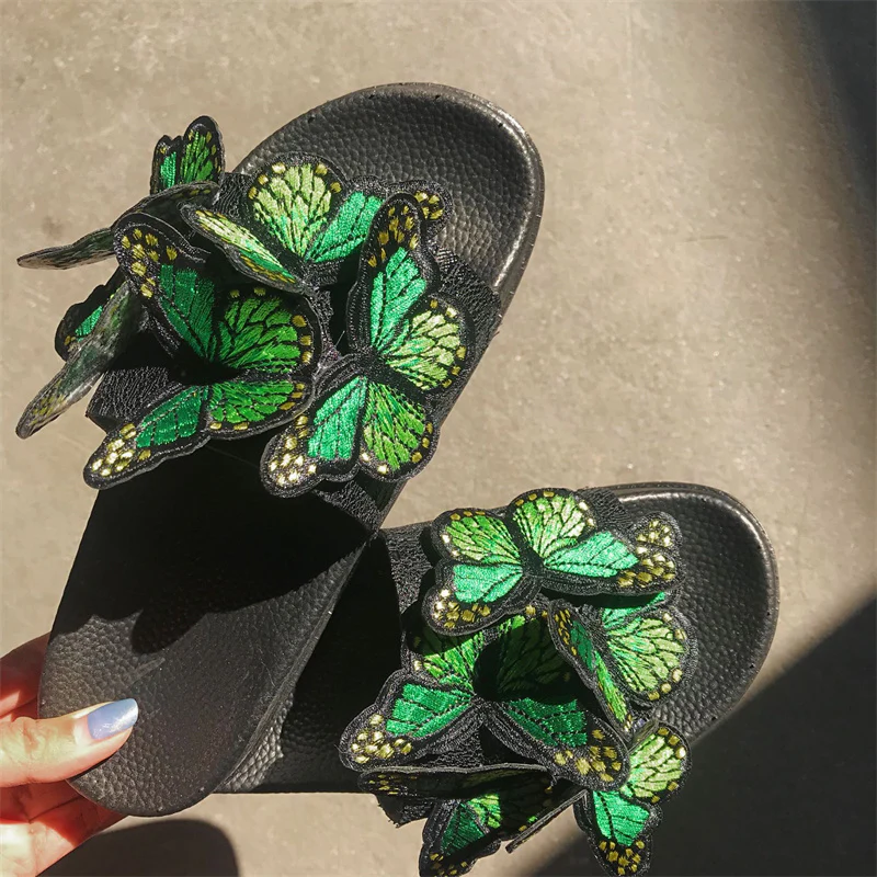 Casual Daily Patchwork Butterfly Round Comfortable Out Door Shoes - Panekey