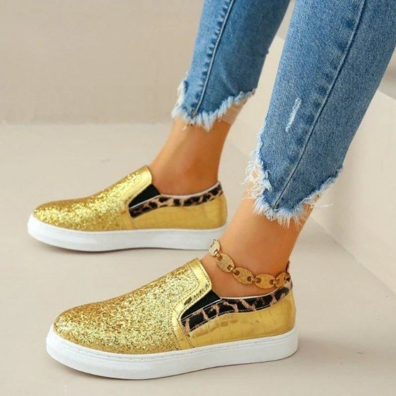 Casual Patchwork Round Comfortable Out Door Flats Shoes - Panekey