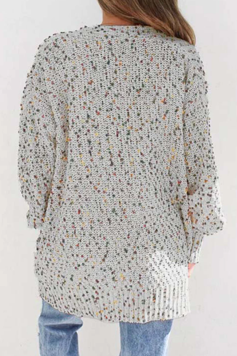 Casual Patchwork Pocket Tops Sweater(7 Colors) - Panekey