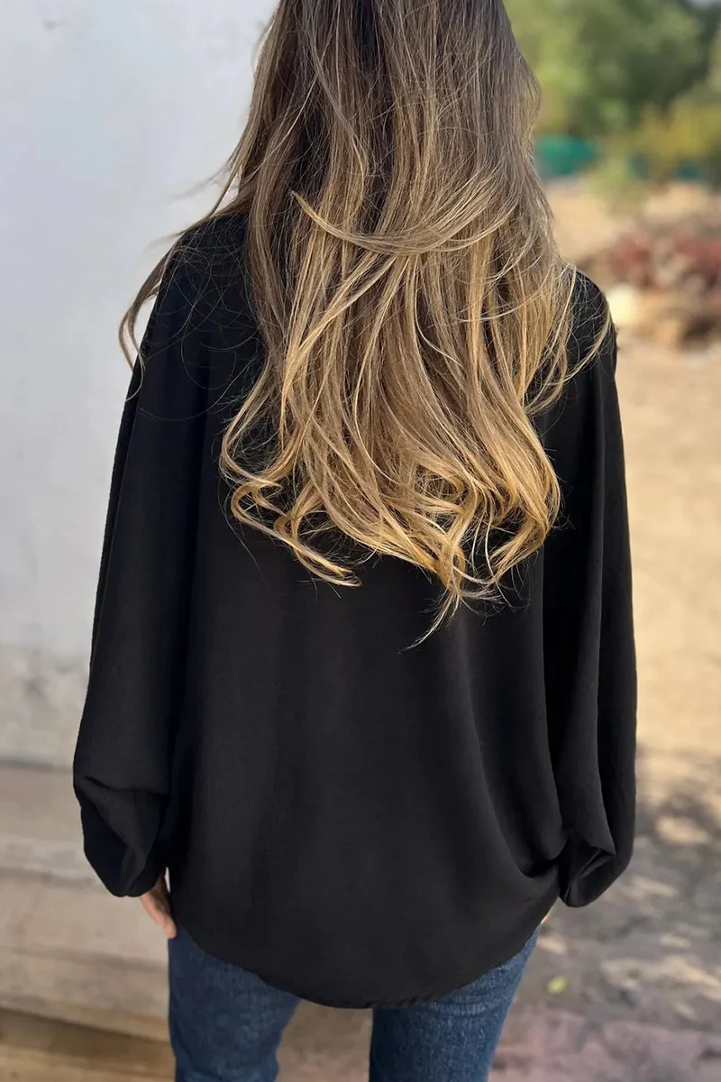 Casual Daily Buttons Turndown Collar Blouses(5 Colors) - Panekey