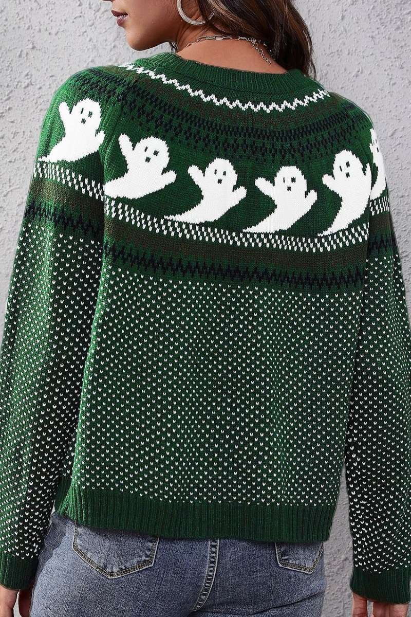 Casual Patchwork Contrast O Neck Tops(7 Colors) - Panekey