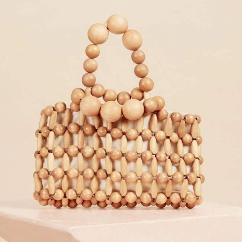 Casual Daily Solid Patchwork Weave Bags (Subject To The Actual Object) - Panekey