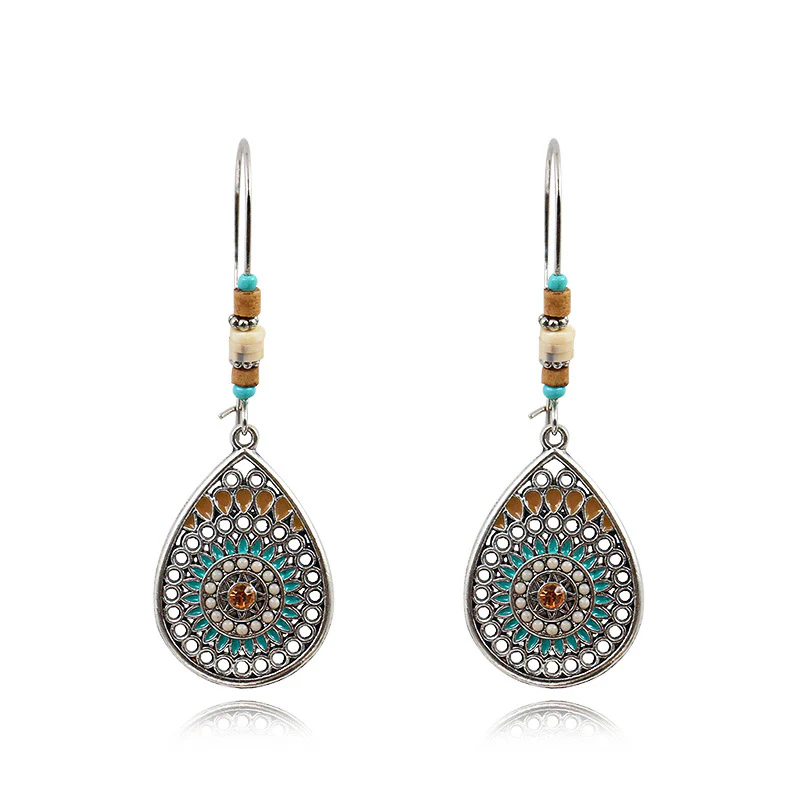 Bohemian Ethnic Wind Drop Earrings - Panekey