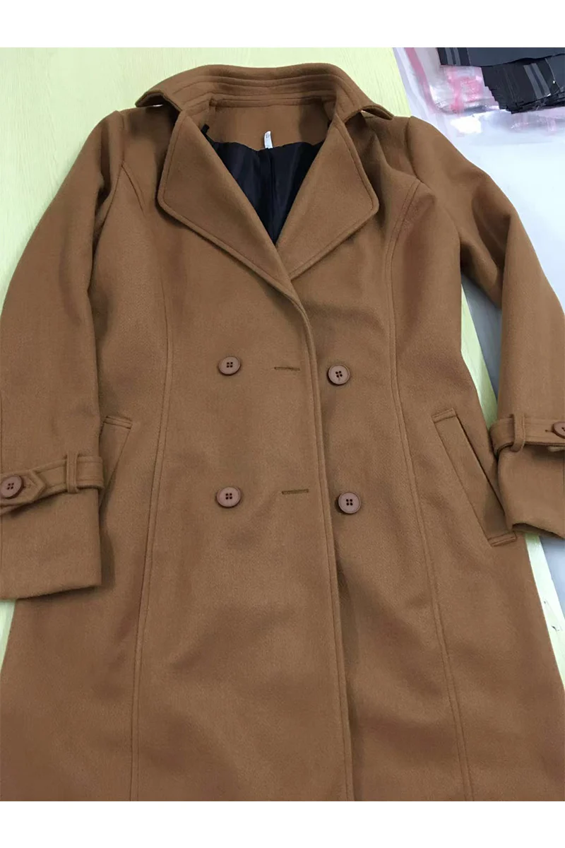 Casual Elegant Solid Patchwork Buckle Turndown Collar Outerwear(5 Colors) - Panekey