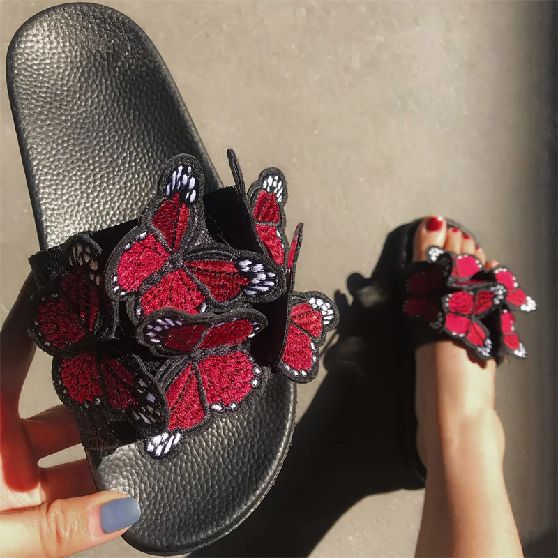 Casual Daily Patchwork Butterfly Round Comfortable Out Door Shoes - Panekey