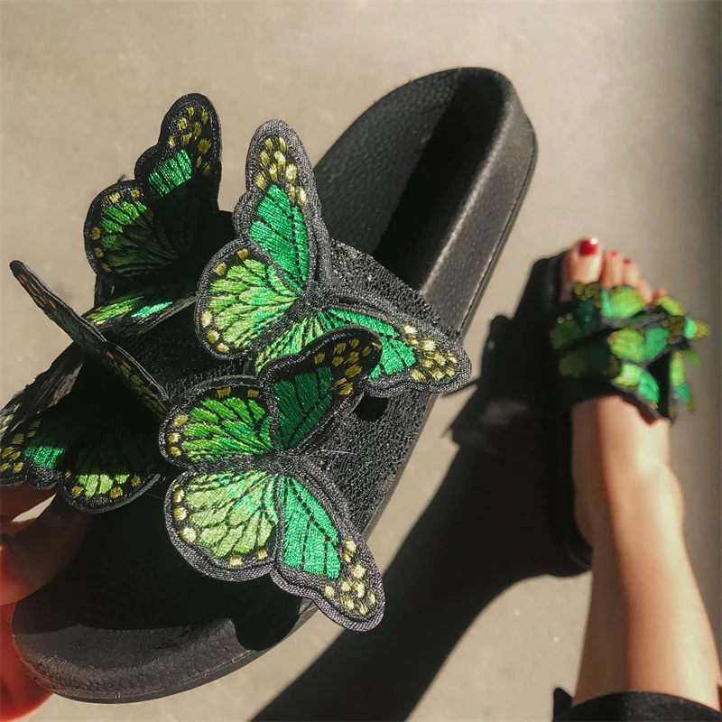 Casual Daily Patchwork Butterfly Round Comfortable Out Door Shoes - Panekey
