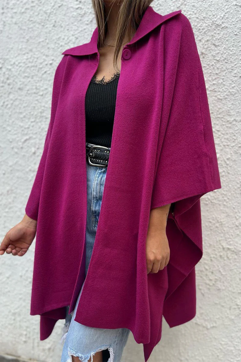 Casual Buttons Turndown Collar Outerwear(5 Colors) - Panekey