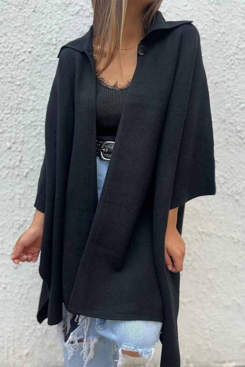 Casual Buttons Turndown Collar Outerwear(5 Colors) - Panekey