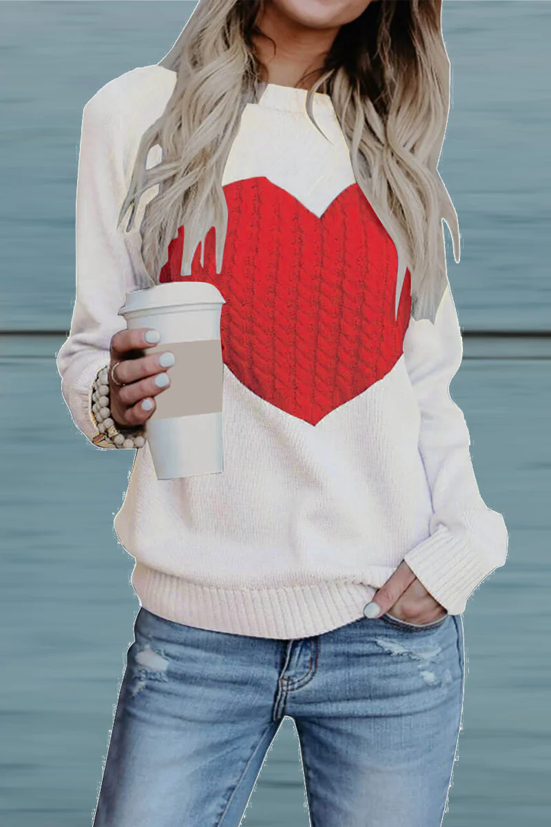 Casual Patchwork O Neck Tops(6 Colors) - Panekey