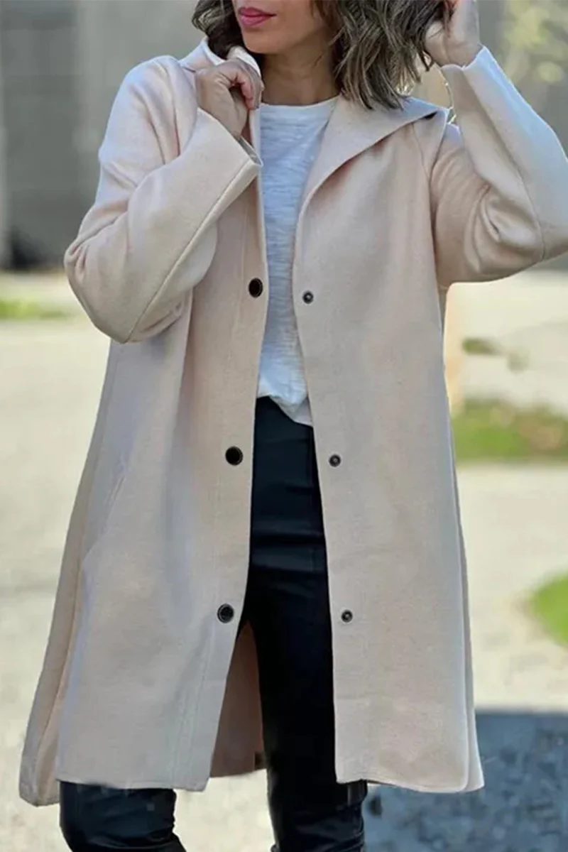 Casual Daily Pocket Buttons Hooded Outerwear(8 Colors) - Panekey