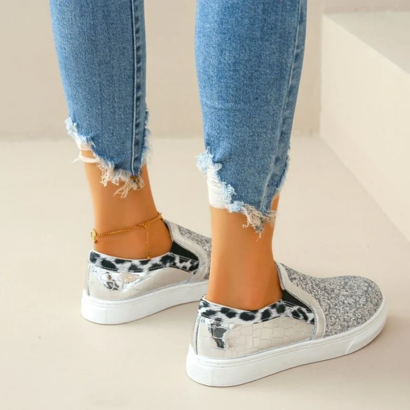 Casual Patchwork Round Comfortable Out Door Flats Shoes - Panekey