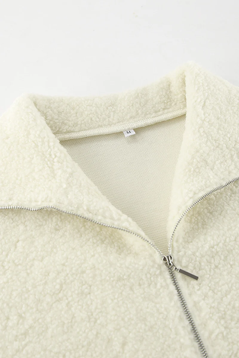 Casual Daily Pocket Zipper Turndown Collar Hoodies - Panekey
