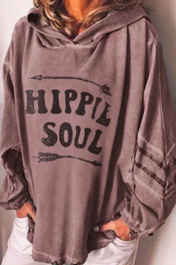 Casual Letter Basic Hooded Collar Tops(4 Colors) - Panekey