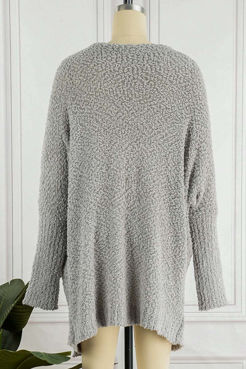 Casual Daily Solid Doll Sleeve Cardigan(6 Colors) - Panekey