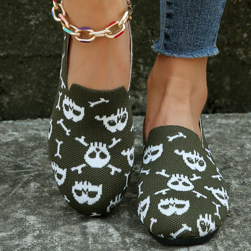 Casual Patchwork Round Comfortable Shoes - Panekey