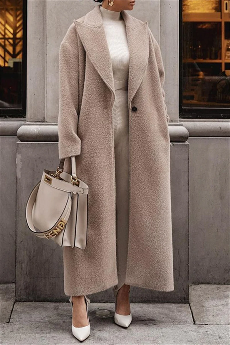 Casual Buttons Turndown Collar Outerwear(4 Colors) - Panekey