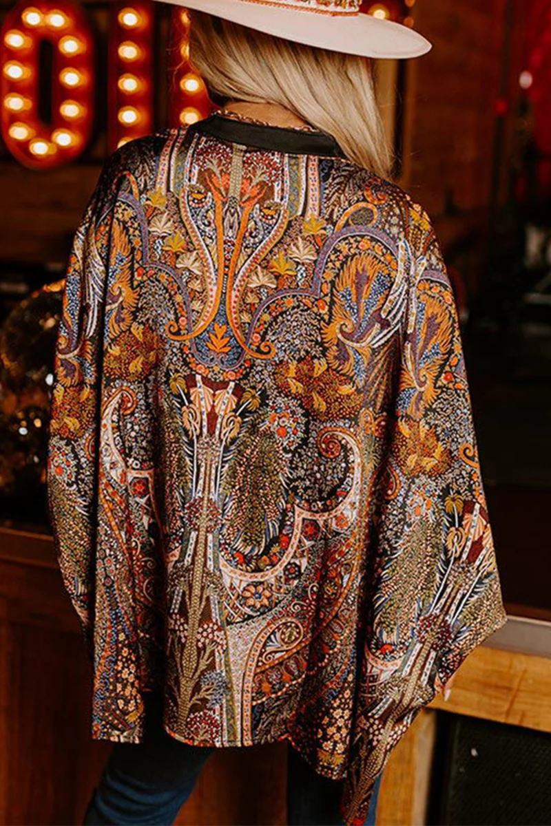 Casual College Floral Buttons V Neck Tops - Panekey